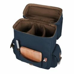 World Market Navy Moreno 3 Bottle Wine Tote Bag -Deals Kitchen Store unnamed file 2118