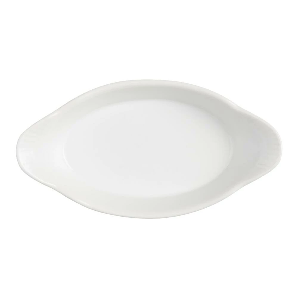 World Market White Ceramic Au Gratin Bakers Set Of 2 4 World Market White Ceramic Au Gratin Bakers Set Of 2 - Image 2