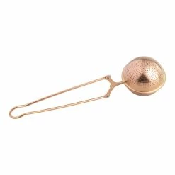World Market Copper Ball Tea Infuser with Handle