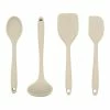 World Market Mini Greige Silicone Cooking Utensils Set of 4