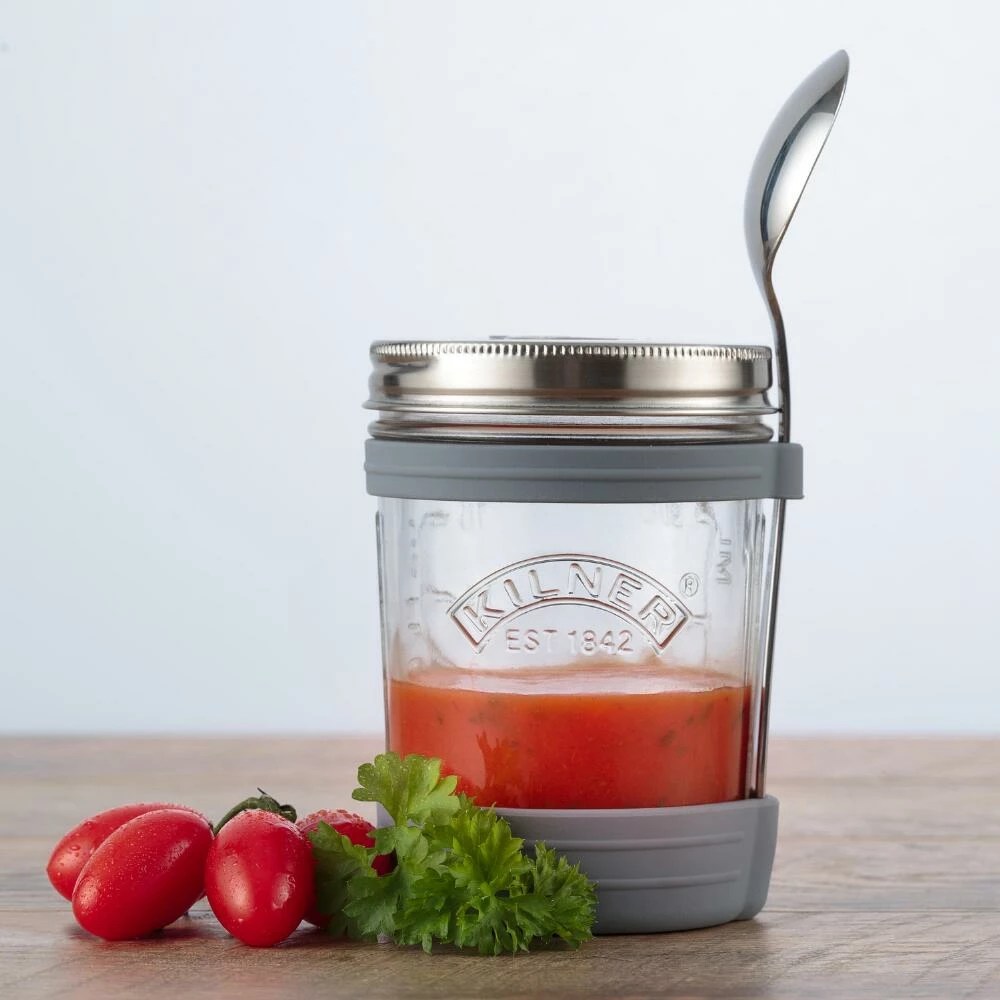 World Market Kilner Glass Soup Jar Set 3 World Market Kilner Glass Soup Jar Set - Image 2