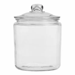 World Market Glass One Gallon Storage Jar