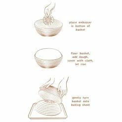 World Market Talisman Proofing Basket with Embosser -Deals Kitchen Store unnamed file 258