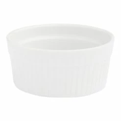 World Market Medium White Ceramic Ramekins Set of 4