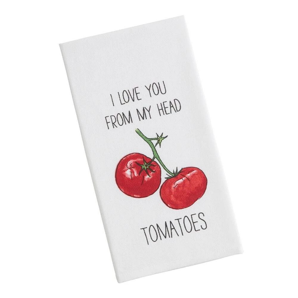 World Market Illustrated Food Kitchen Towel 6 World Market Illustrated Food Kitchen Towel - Image 4