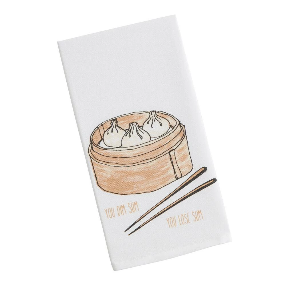 World Market Illustrated Food Kitchen Towel 7 World Market Illustrated Food Kitchen Towel - Image 5