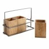 World Market Wood and Metal Flatware Caddy 2 World Market Wood and Metal Flatware Caddy -Deals Kitchen Store unnamed file 345