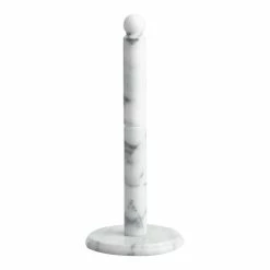 World Market White Marble Paper Towel Holder