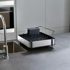 World Market Joseph Joseph Gray Steel Extend Expandable Dish Rack -Deals Kitchen Store unnamed file 395