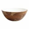 World Market Large White Enamel Wood Bowl -Deals Kitchen Store unnamed file 457