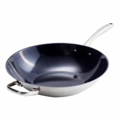 World Market GreenPan Marina Nonstick Ceramic Wok