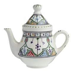World Market Amira Hand Painted Ceramic Teapot