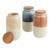 World Market Tall Reactive Glaze Ceramic and Wood Storage Canister -Deals Kitchen Store unnamed file 470