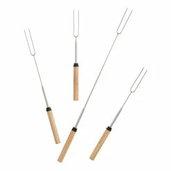 World Market S'mores Telescoping Roasting Fork Gift Set 4 Pack