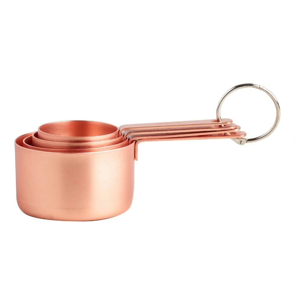 World Market Copper Nesting Measuring Cups 3 World Market Copper Nesting Measuring Cups
