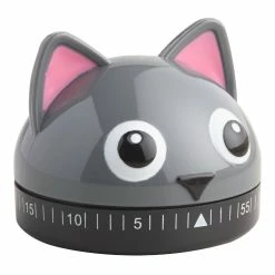 World Market Kikkerland Cat Kitchen Timer