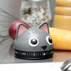 World Market Kikkerland Cat Kitchen Timer -Deals Kitchen Store unnamed file 518