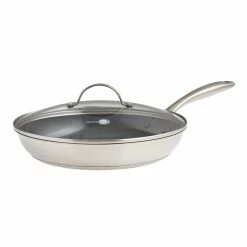 World Market GreenPan Marina Nonstick Ceramic Frying Pan With Lid 12 Inch