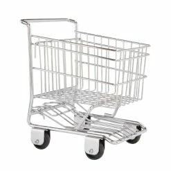 World Market Chrome Shopping Cart