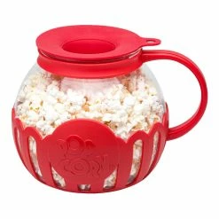 World Market Glass Microwave Popcorn Popper