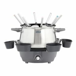 World Market Dash Gray Deluxe Fondue Maker Set