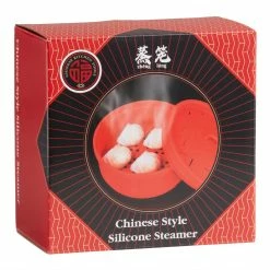 World Market Red Chinese Style Silicone Steamer -Deals Kitchen Store unnamed file 603