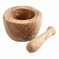World Market Olive Wood Mortar And Pestle -Deals Kitchen Store unnamed file 614