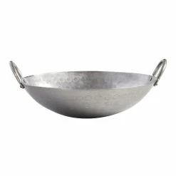 World Market Hand Hammered Carbon Steel Wok 12 Inch