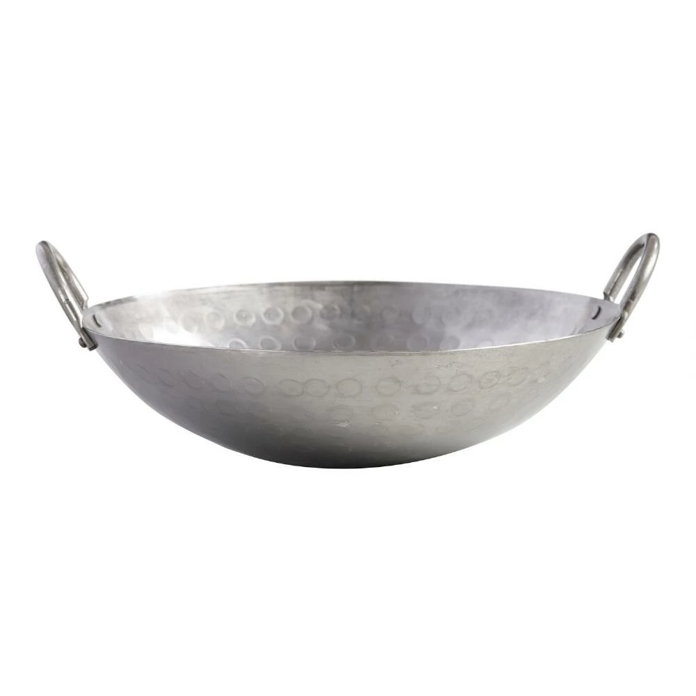 World Market Hand Hammered Carbon Steel Wok 12 Inch 3 World Market Hand Hammered Carbon Steel Wok 12 Inch