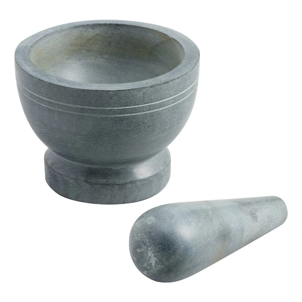 World Market Polished Soapstone Mortar and Pestle 4 World Market Polished Soapstone Mortar and Pestle - Image 2