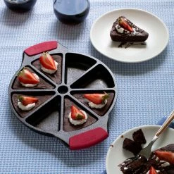 World Market Lodge Cast Iron Wedge Pan with Grips -Deals Kitchen Store unnamed file 722