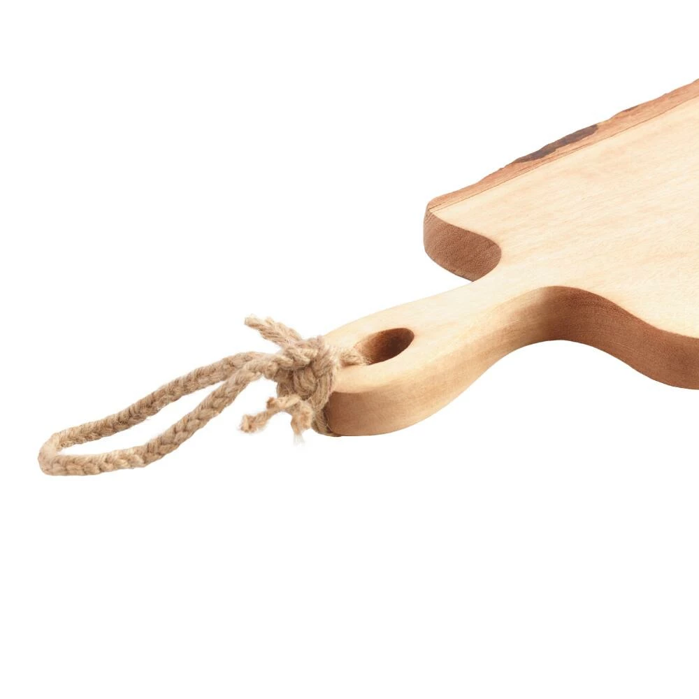 World Market Large Raw Edge Wood Paddle Serving Board 4 World Market Large Raw Edge Wood Paddle Serving Board - Image 2