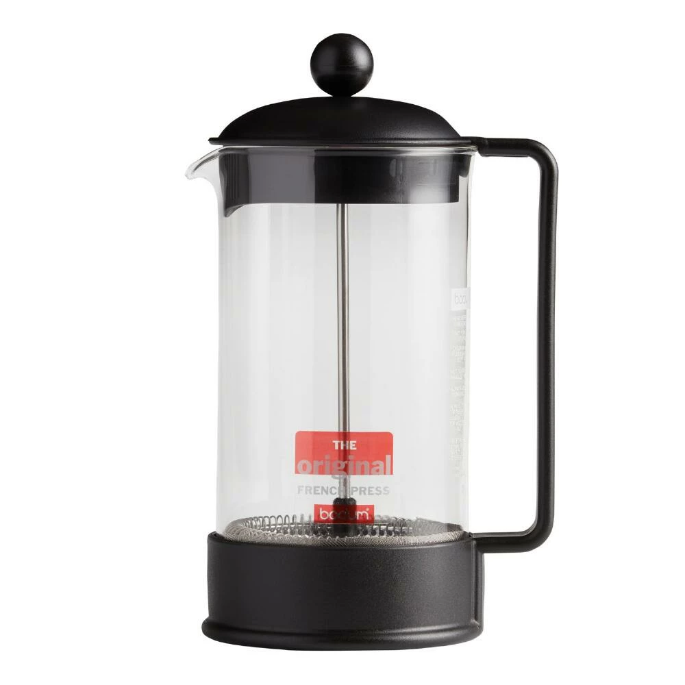 World Market Bodum Black Brazil 8 Cup French Press 3 World Market Bodum Black Brazil 8 Cup French Press