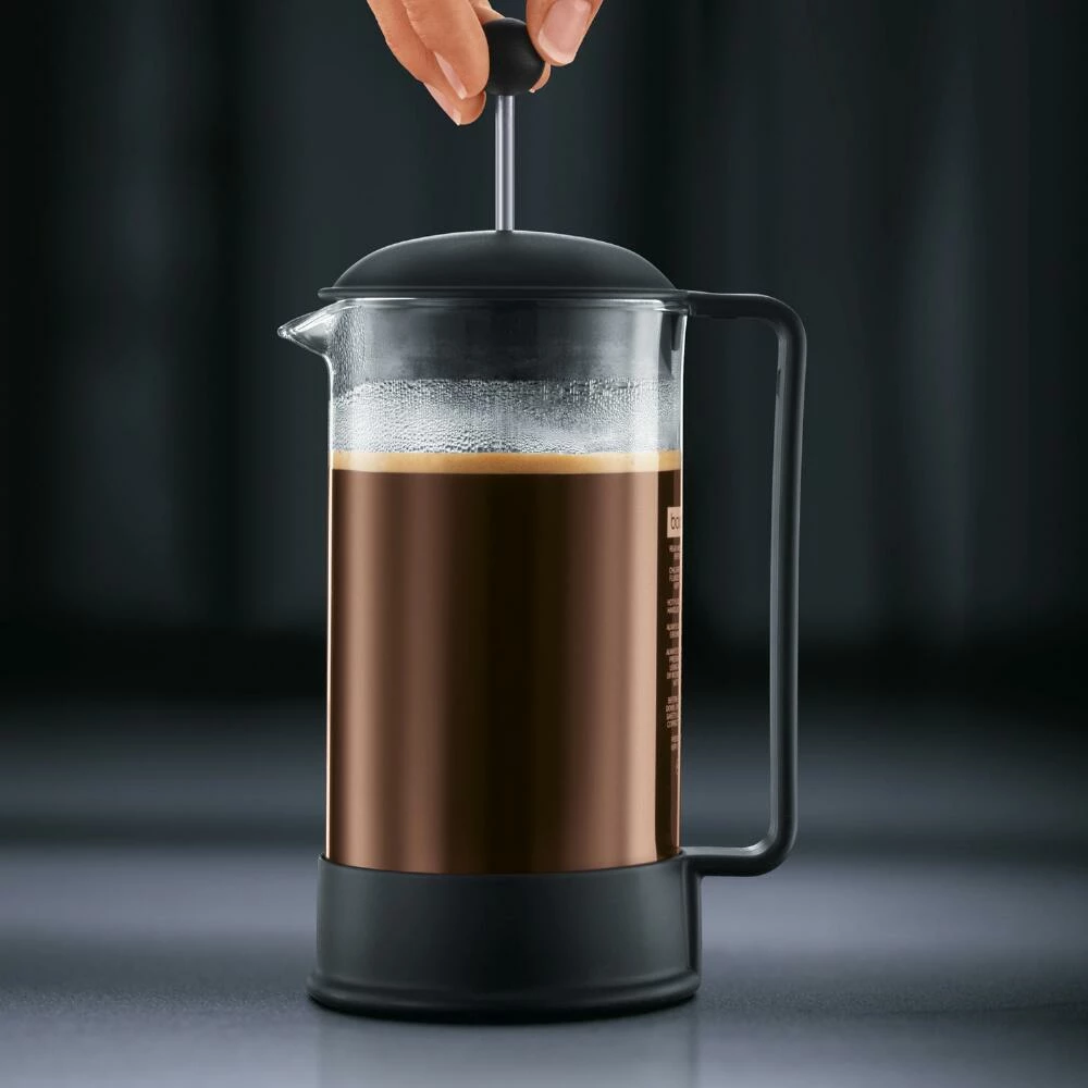 World Market Bodum Black Brazil 8 Cup French Press 6 World Market Bodum Black Brazil 8 Cup French Press - Image 4