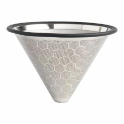 World Market Stainless Steel Cone Pour Over Coffee Filter