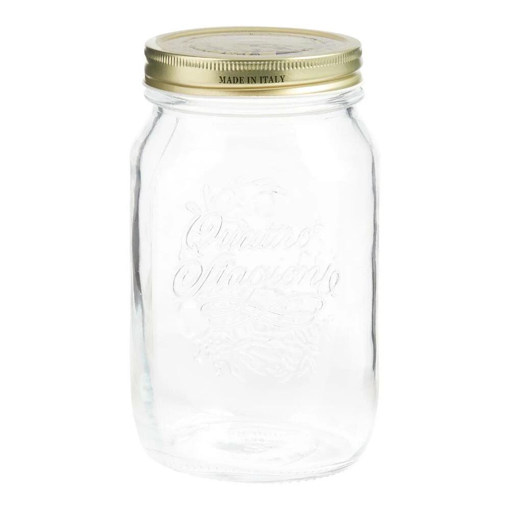World Market Bormioli Quattro Stagioni Large Canning Jar 4 World Market Bormioli Quattro Stagioni Large Canning Jar - Image 2