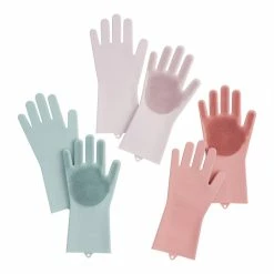 World Market Silicone Scrubbing Gloves