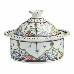 World Market Amira Hand Painted Ceramic Soup Tureen