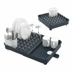 World Market Joseph Joseph Gray Extend Expandable Dish Draining Rack
