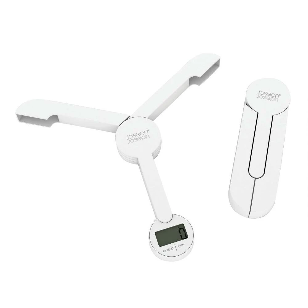 World Market Joseph Joseph White TriScale Folding Digital Kitchen Scale 3 World Market Joseph Joseph White TriScale Folding Digital Kitchen Scale