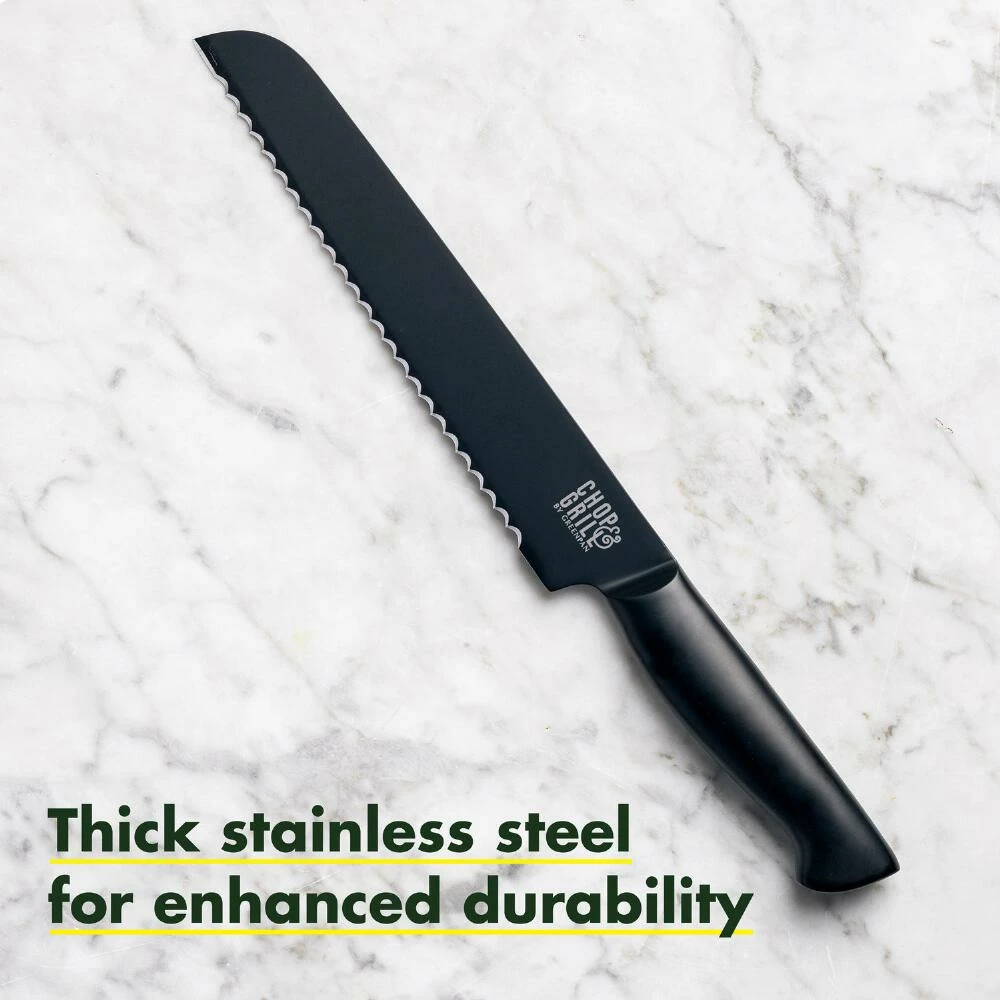 World Market GreenPan Chop & Grill Stainless Steel Bread Knife 4 World Market GreenPan Chop & Grill Stainless Steel Bread Knife - Image 2