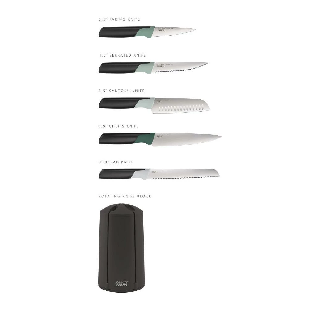 World Market Joseph Joseph Elevate Carousel 5 Piece Knife Set 6 World Market Joseph Joseph Elevate Carousel 5 Piece Knife Set - Image 4